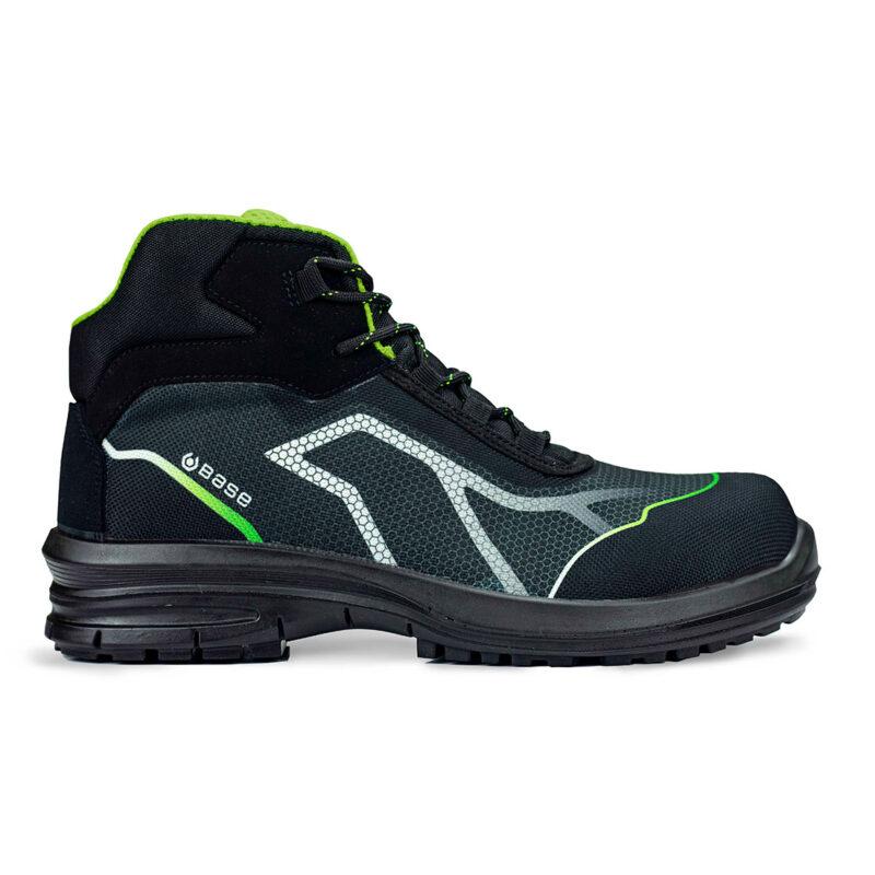 B0979 - OREN TOP S3 SRC Schwarz/Gruen