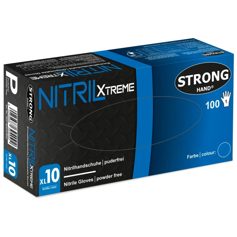 XTREME BLUE Stronghand Handschuhe (packung 100stk) - Image 2