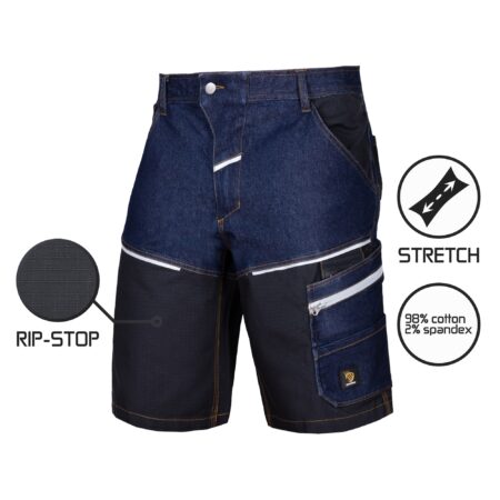 LANDER Jeans Kurze Hose