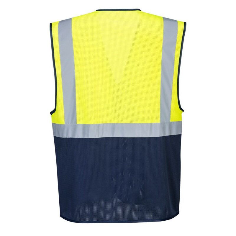 Warnschutz MeshAir Kontrast Exekutiv Weste - Image 4