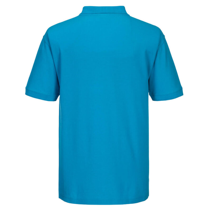 B210 - Herren naples polo-shirt Aqua - Image 3