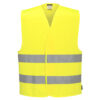 C474- Hi-Vis Weste mit zwei Reflexstreifen