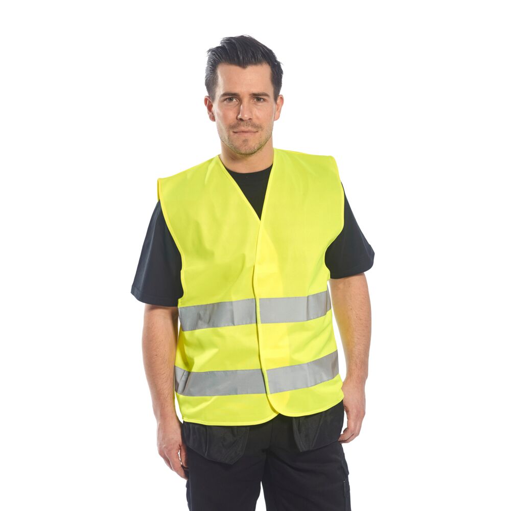 C474- Hi-Vis Weste mit zwei Reflexstreifen - Image 3