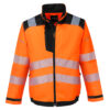 T500 - PW3 Hi-Vis Arbeitsjacke Orange/Schwarz