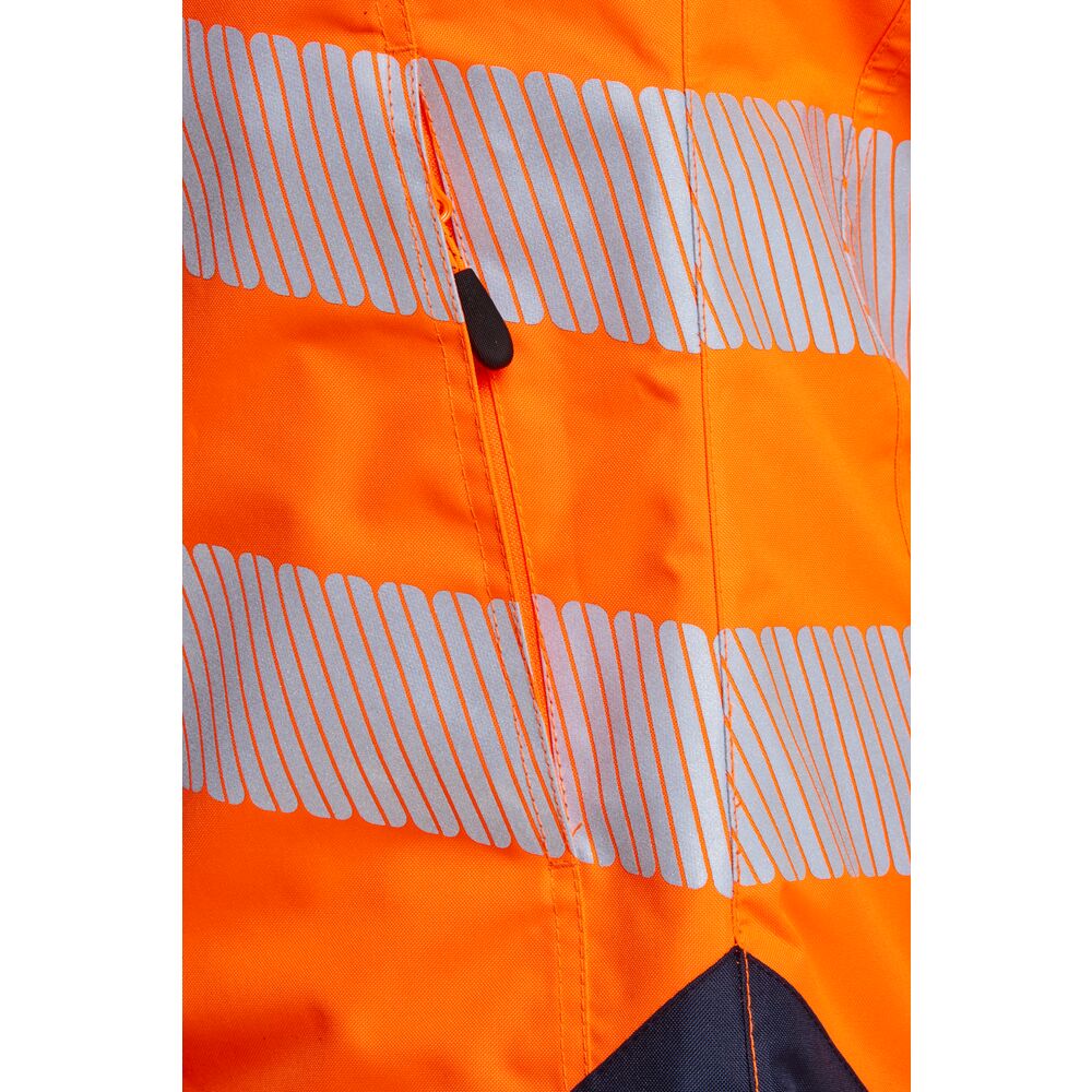 T500 - PW3 Hi-Vis Arbeitsjacke Orange/Schwarz - Image 6