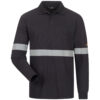 *KUNIBERT* MULTIRISK 1/1 POLO SHIRT WITH REFLECTIVE STRIPES - 23407