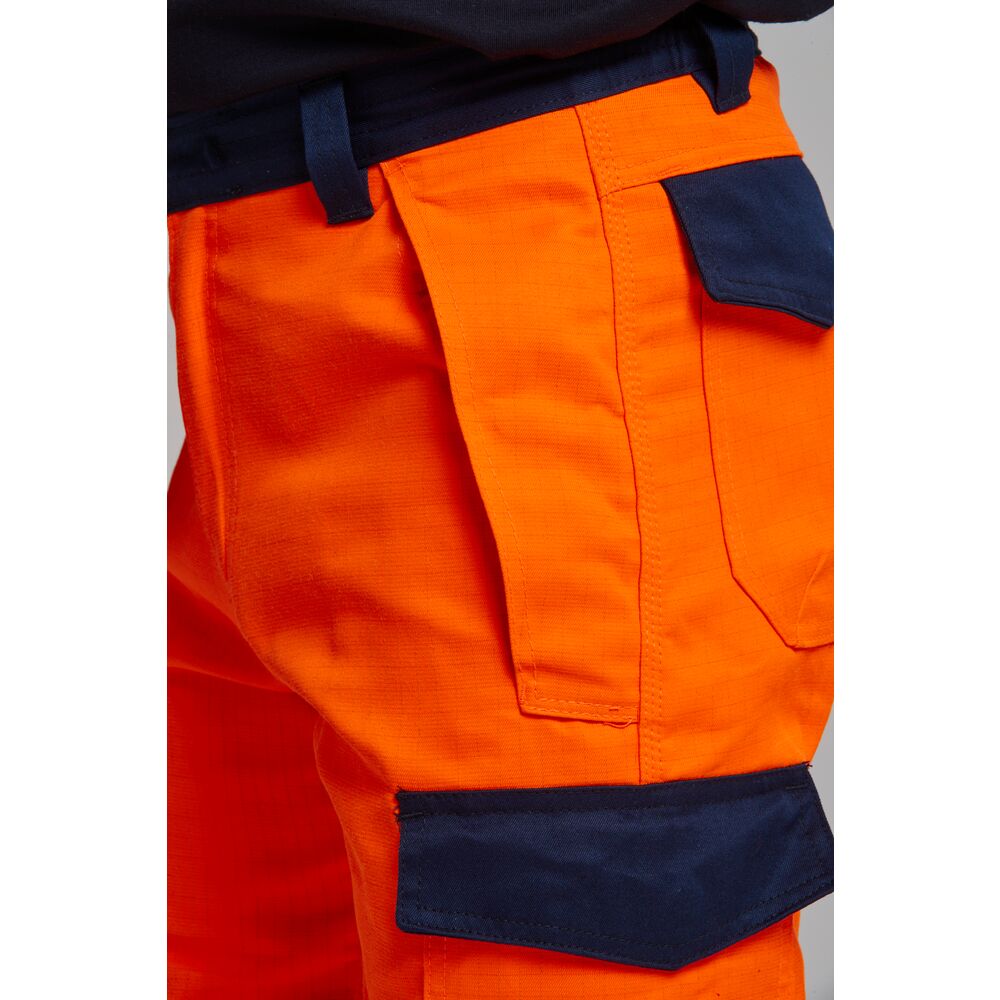 MV36 - Modaflame Work HVO Hi-Vis Multinorm Kontrast FR Bundhose - Image 3